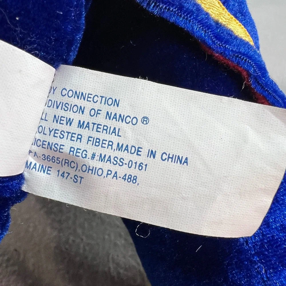 Toy Connection Plush‎ Beauty and the Beast Blue Suit Royal 2000 Vintage 14